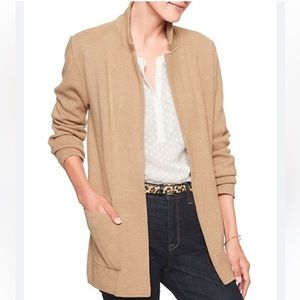 Banana Republic sweater coat in camel color size medium used once